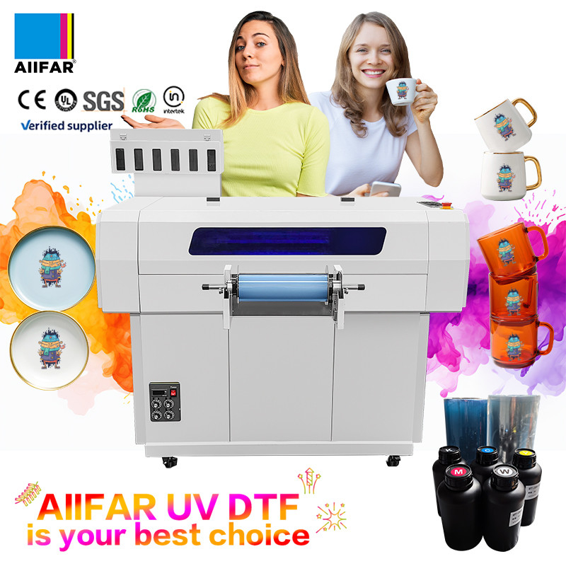 높은 생산성 UV DTF 프린터 레스토랑을 위한 Refinecolor Roll To Roll 기술